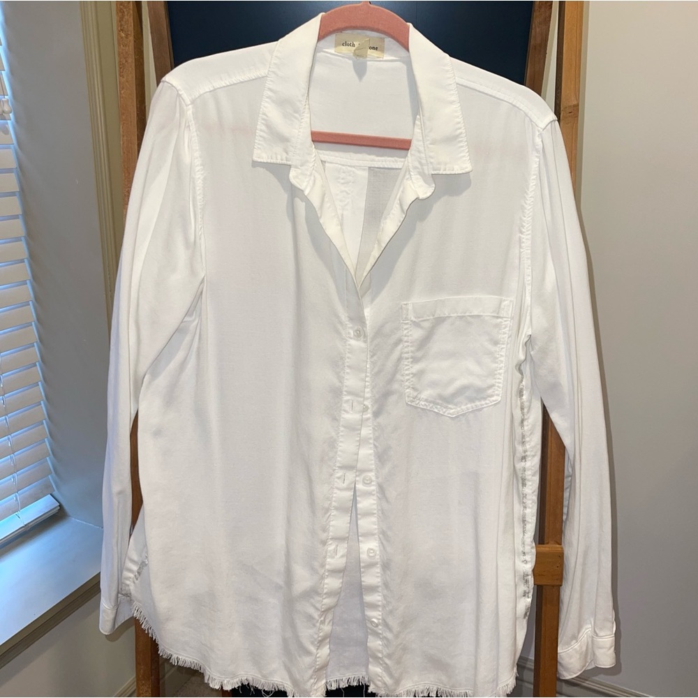 CLOTH&STONE WHITE SHIRT
